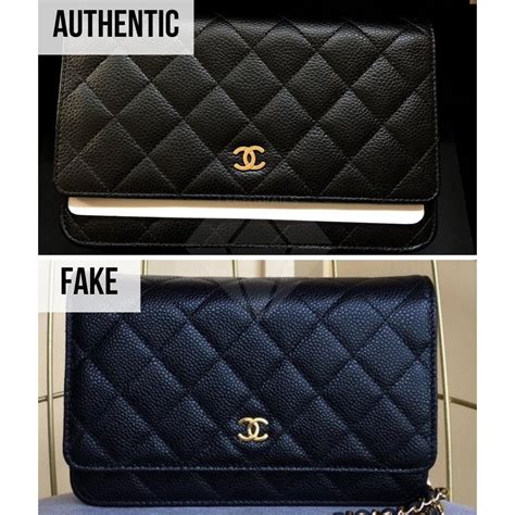 chanel caviar wallet replica|12 Ways to Spot a Fake Chanel .